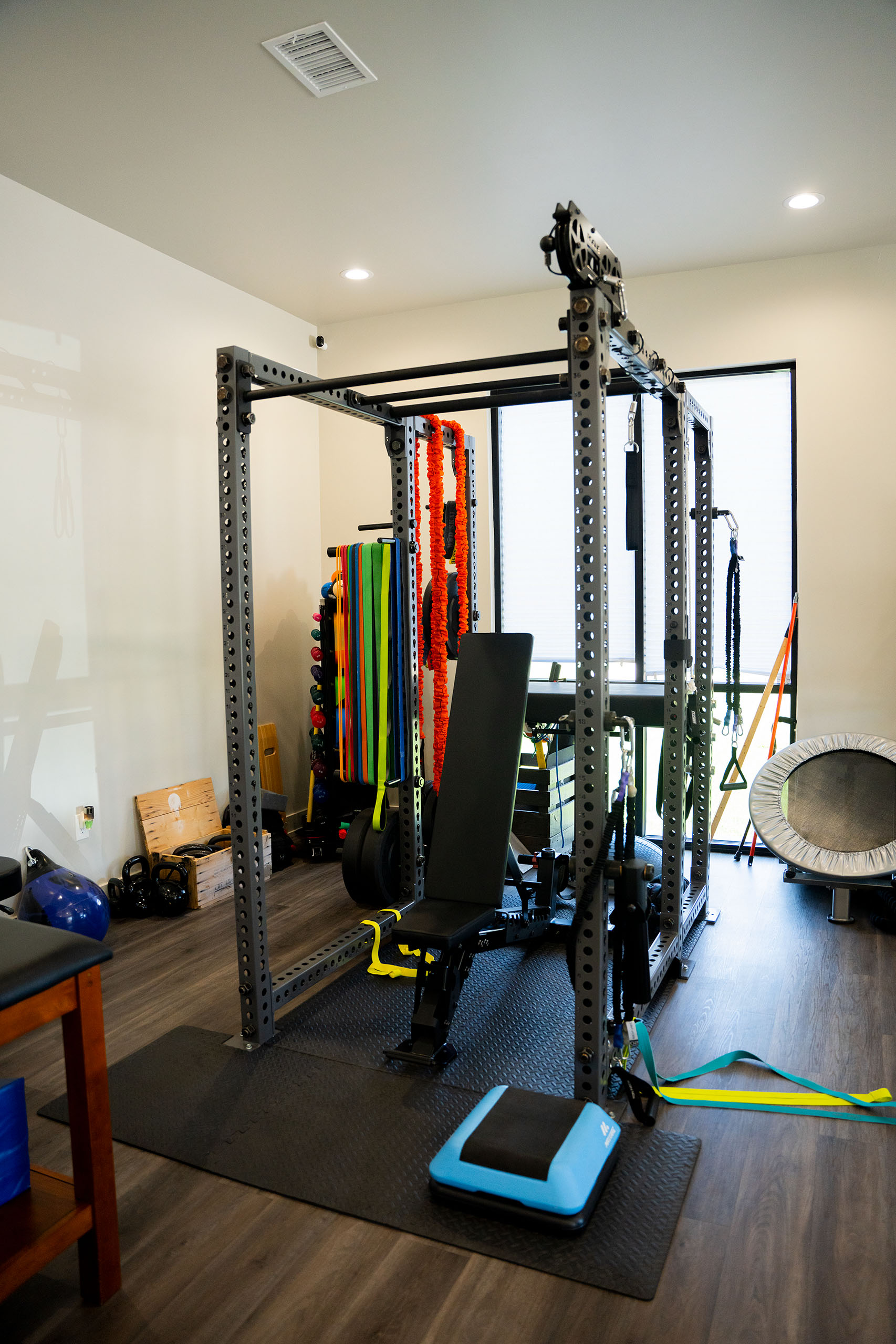 Several pieces of equipment at Advanced PT